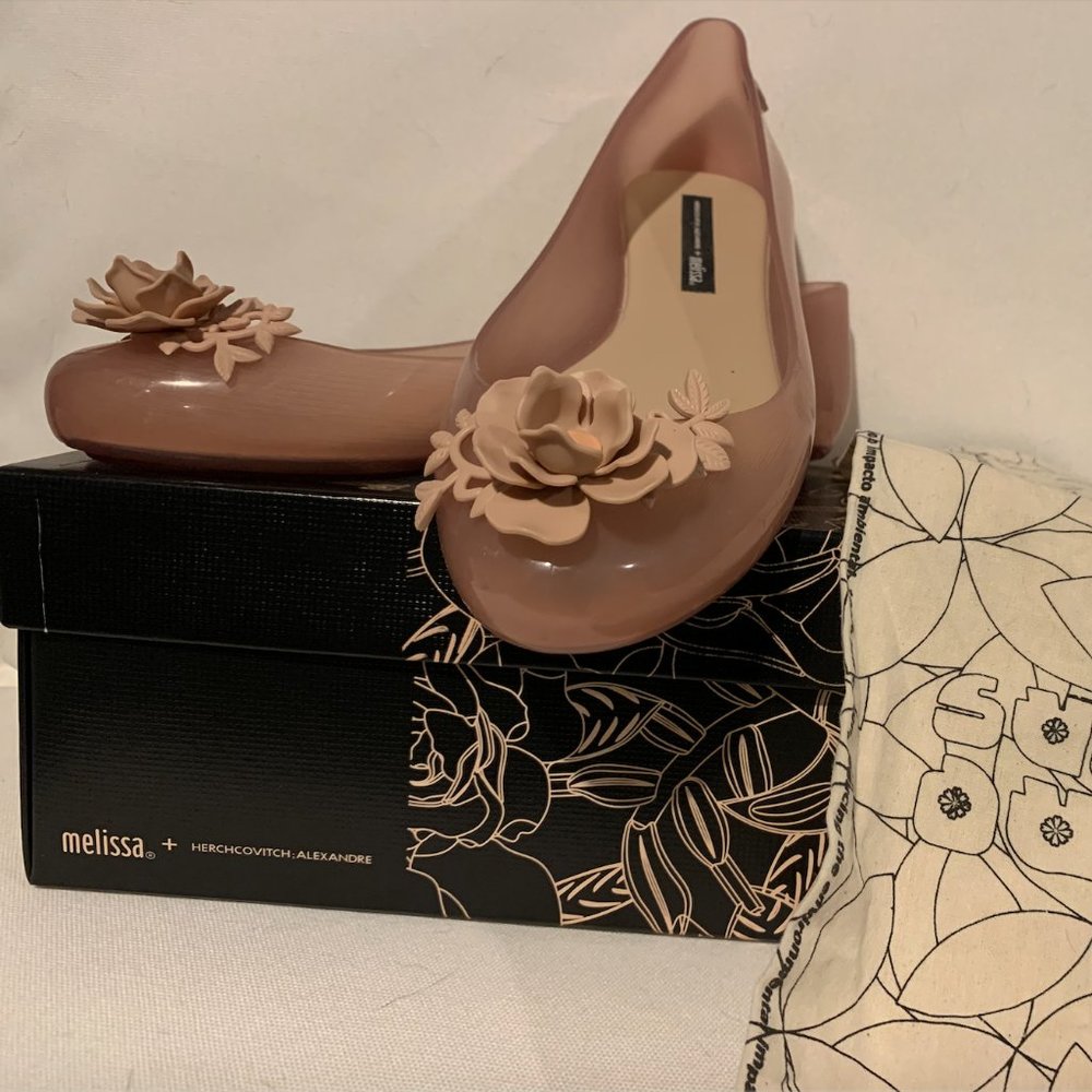 Melissa Space Love Flowers + Herchcovich 7 Beige